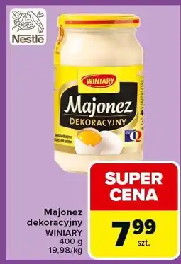 Carrefour Majonez dekoracyjny Winiary 400g oferta