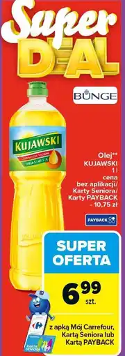 Carrefour Olej Kujawski 1l oferta
