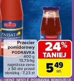 Carrefour Przecier pomidorowy Podravka 400g oferta
