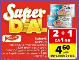 Carrefour Tuńczyk NEPTUN 185g oferta