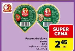 Carrefour Pasztet drobiowy PROFI 131g oferta