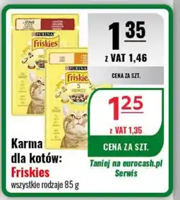 Eurocash Karma dla kotów: Friskies oferta