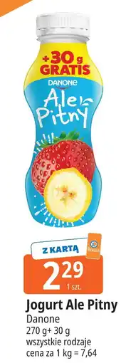 E.Leclerc Napój truskawka-banan Danone Ale Pitny oferta