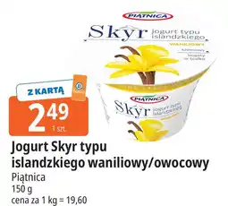 E.Leclerc Jogurt typu islandzkiego naturalny Piątnica Skyr oferta