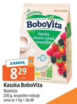 E.Leclerc Kaszka mleczno-ryżowa z owocami leśnymi Bobovita oferta