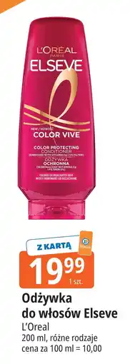E.Leclerc Odżywka do włosów L'oreal Elseve Color-Vive oferta