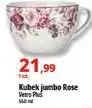 E.Leclerc Kubek rose 550 ml Vetro-Plus oferta