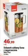 E.Leclerc Dzbanek z zaparzaczem suna 2.5 l Banquet oferta