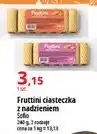E.Leclerc Ciastka fruttini z nadzieniem Sofio oferta