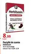 E.Leclerc Suplement diety kaszel i gardło w pastylkach do ssania czarny bez eukaliptus Herbitussin oferta