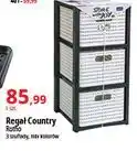 E.Leclerc Regał z 3 szufladami country Rotho oferta