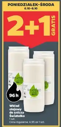 Netto Wkład olejowy 96 h Światełko oferta