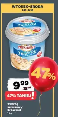 Netto Twaróg sernikowy President oferta