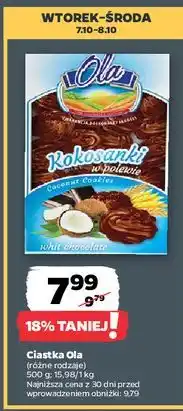 Netto Ciastka kokosanki Ola oferta