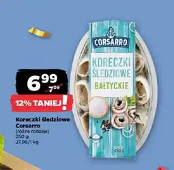 Netto Koreczki śledziowe bałtyckie Corsarro oferta