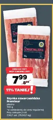 Netto Szynka szwarwaldzka Premieur oferta