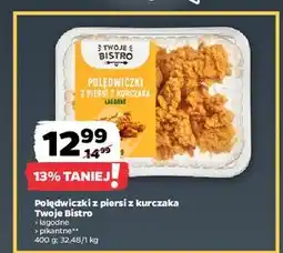 Netto Polędwiczki z piersi kurczaka pikantne Twoje Bistro oferta