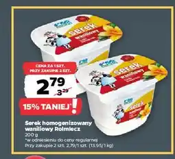 Netto Serek waniliowy Rolmlecz oferta