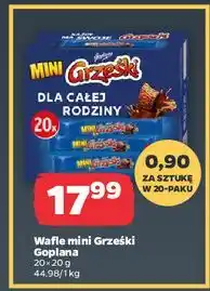 Netto Wafelek kakaowy Grześki Mini oferta