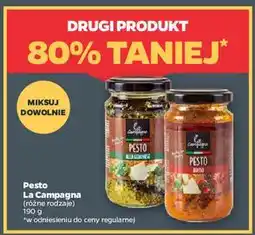 Netto Pesto alla genovese z bazylią La Campagna oferta