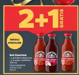 Netto Sok z buraków jabłkiem Dawtona oferta