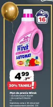 Netto Płyn do prania czarnego Wirek oferta