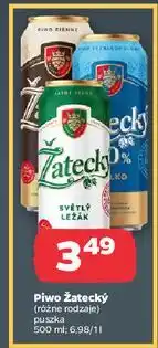 Netto Piwo Zatecky Cerny oferta