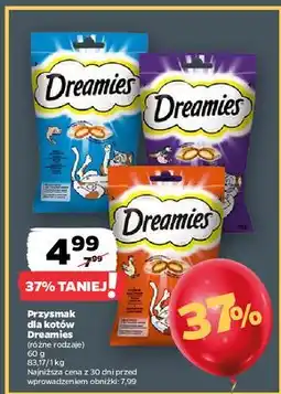 Netto Przysmak dla kota z kaczką Dreamies oferta