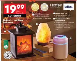 Biedronka Nawilżacz powietrza z lamką rgb Hoffen oferta