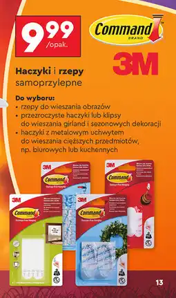 Biedronka Rzepy samoprzylepne Command Brand oferta