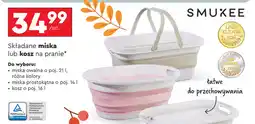 Biedronka Kosz składany 16 l Smukee oferta