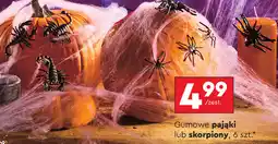 Biedronka Skorpiony gumowe oferta