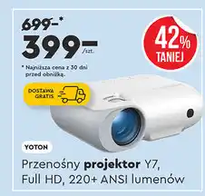 Biedronka Projektor smart y7 Yoton oferta