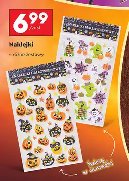 Biedronka Naklejki halloween oferta