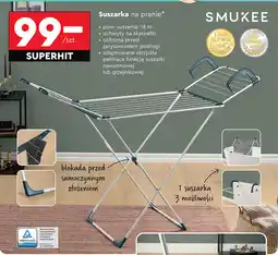 Biedronka Suszarka na pranie 18 m Smukee oferta