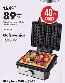 Biedronka Gofrownica 1600 w Hoffen oferta