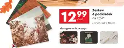 Biedronka Podkładki na stół 40 x 30 cm oferta