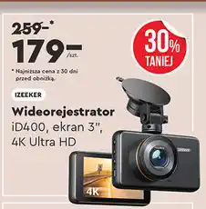 Biedronka Wideorejestrator id400 Izeeker oferta