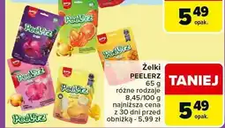 Carrefour Żelki PEELERZ 65g oferta