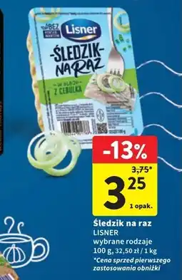 Intermarche Śledzik Lisner oferta