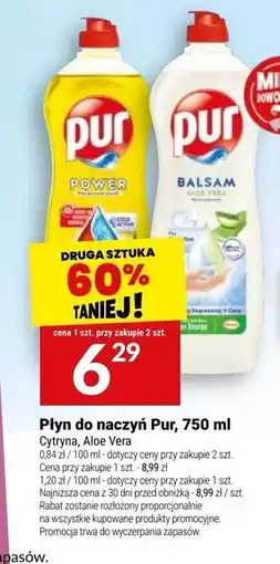Twój Market Płyn do naczyń Pur oferta