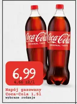 Społem Napój gazowany Coca-Cola oferta