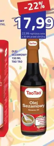 Hildebrandt TaoTao Olej Sezamowy oferta