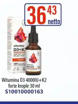 AT Witamina D3 4000IU + K2 oferta
