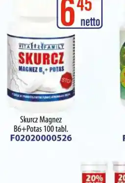 AT Skurcz Magnez B6 + Potas oferta