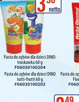 AT Pasta do zębów dla dzieci DINO oferta