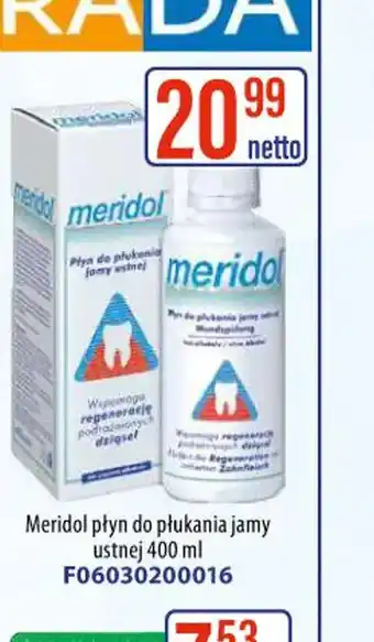 AT Meridol Płyn do płukania jamy ustnej oferta
