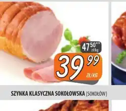 Społem Szczecin Szynka klasyczna sokołowska oferta