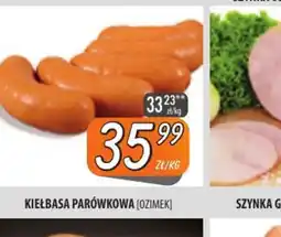 Społem Szczecin Kiełbasa parówkowa oferta