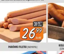 Społem Szczecin Parówki filetki oferta